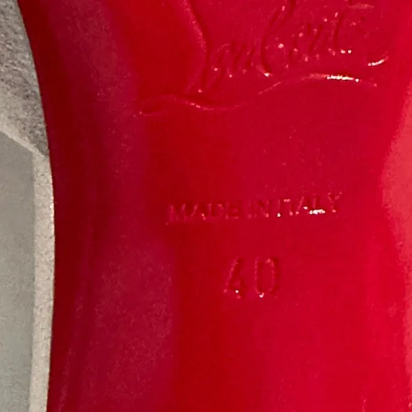 Christian Louboutin Silver Me Dolly - Picture 9 of 16